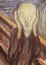 The Scream, detail, Edvard Munch (1893)